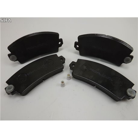 Renault 16, 18, 17, Plaquettes de freins avant